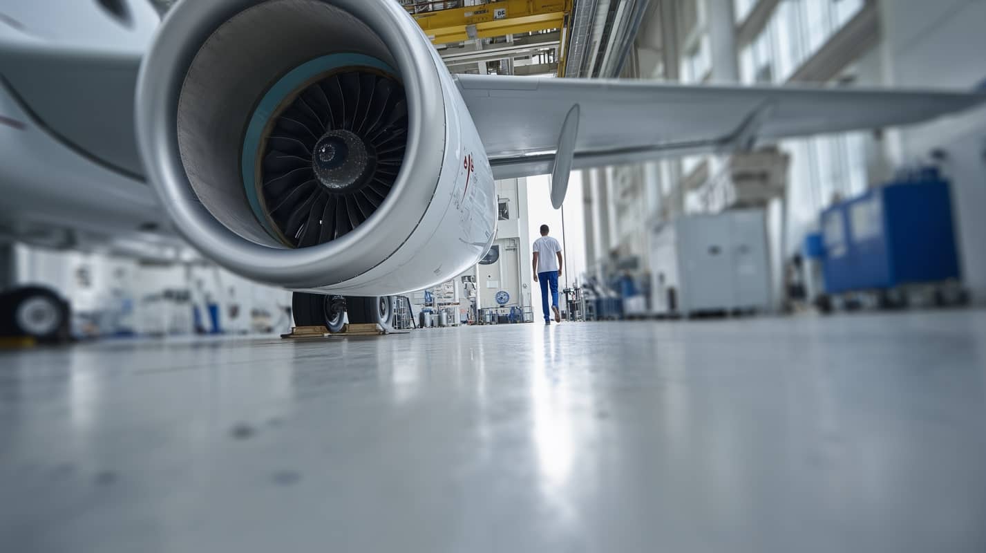 Professionelle Flugzeugbeschichtung von Coater GmbH. Luftfahrt Oberflächentechnik, Korrosionsschutz, Frosio zertifizierte Beschichtung, Aviation Coating Service.