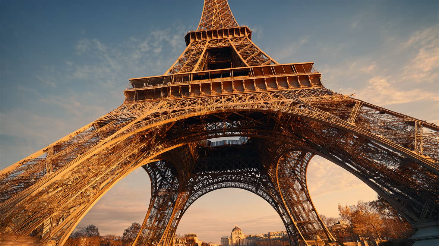 Die Alttext-Beschreibung für das Bild könnte wie folgt lauten:

Eiffelturm in Paris, Coater GmbH bietet professionelle industrielle Beschichtungen, Korrosionsschutz und Oberflächenbehandlungen an.